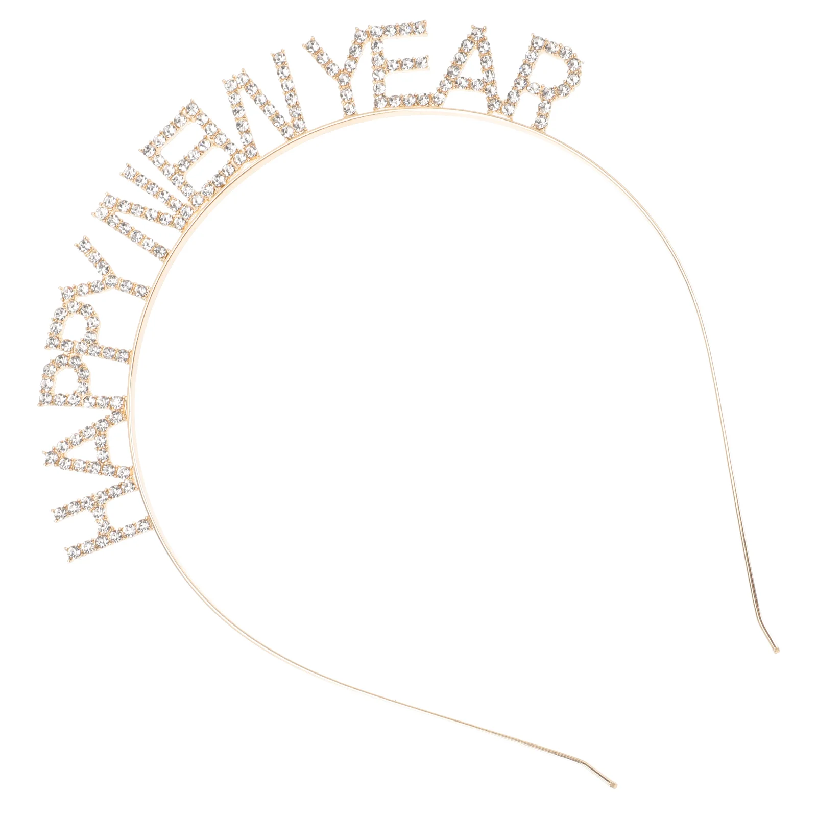 

Rhinestone Headbands Happy New Year Headband Nativity Decor Christmas Headbands Flash Costume New Years Party Decoration Props