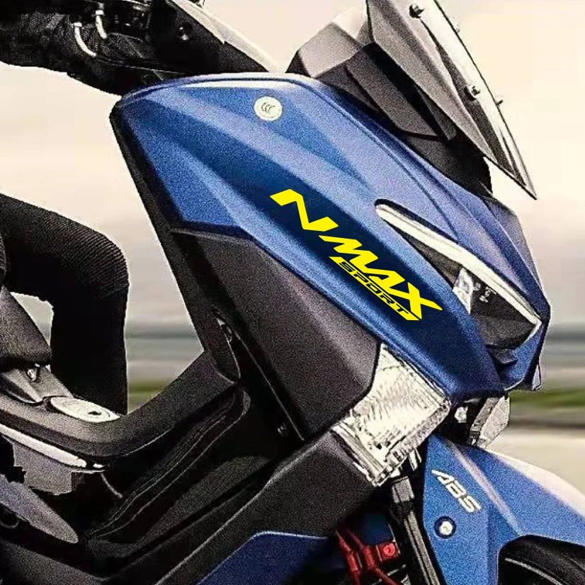 Фото Наклейки для мотоциклов и скутеров NMAX, наклейки на переднюю полосу обтекателя, водонепроницаемые аксессуары для YAMAHA NMAX 155 V2 ABS Nmax 160 150 125 №5