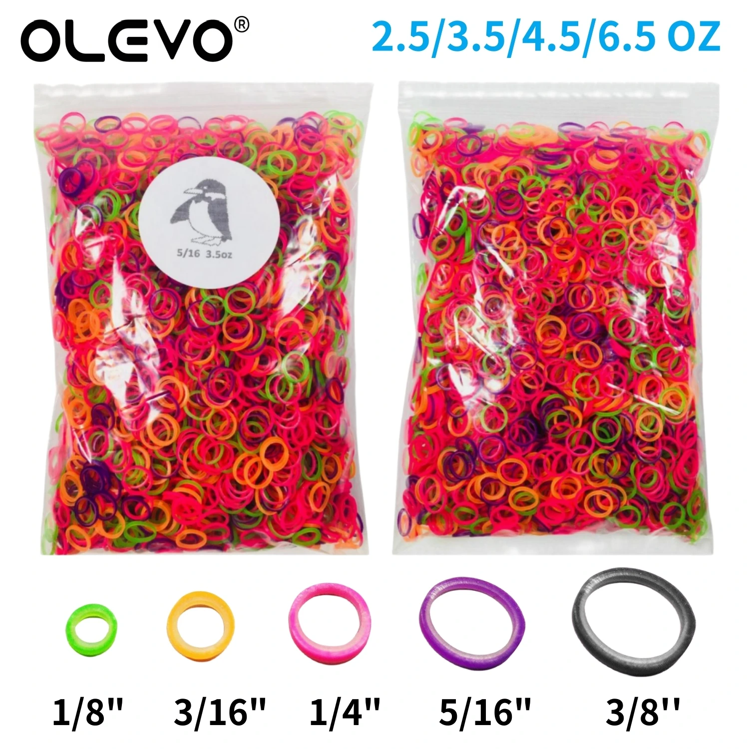 5000 шт./упаковка Ортодонтические резинки для зубов