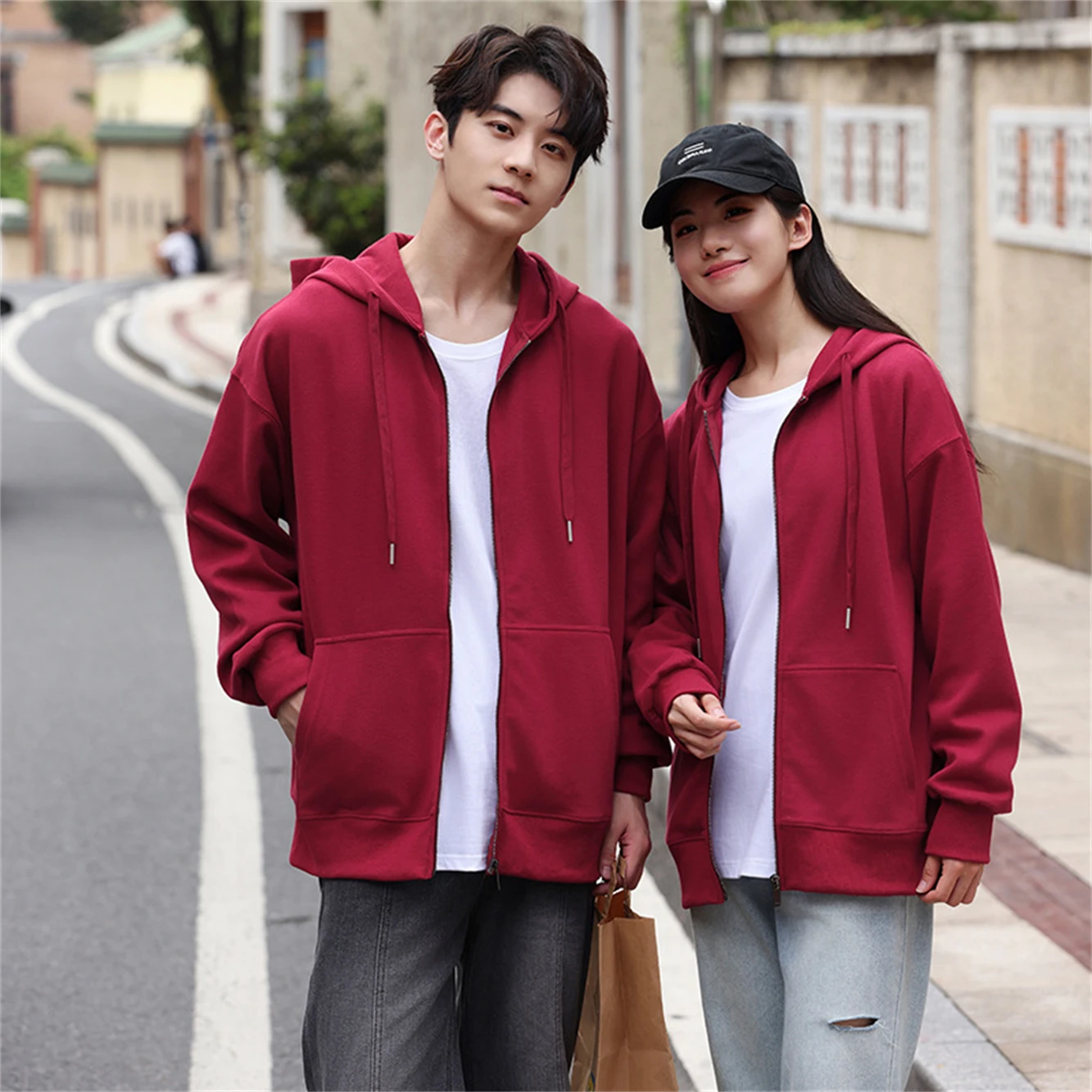 Многоцветный весенний новый спортивный повседневный кардиган на молнии с