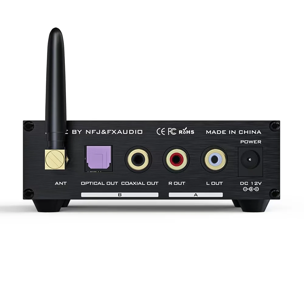 

FX Audio BL-MUSE-01 PRO+ Bluetooth 5.1 Audio Receiver QCC3031/ NE5532/ STM8SOO3 Chipset Analog Optical Coaxial Ouput Earphone