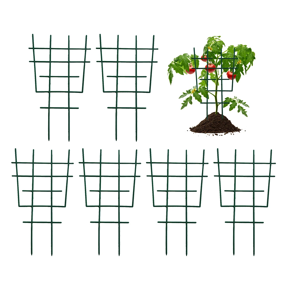 

Small Trellis Plant Support Expanding Tomato Cage Fruit Vines Climbing Frame Easy Install Garden Stakes For Flower Panels
