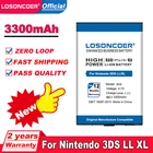 Аккумулятор LOSONCOER 3300 мАч для Nintendo 3DS LL, аккумулятор для Nintendo 3DS XL