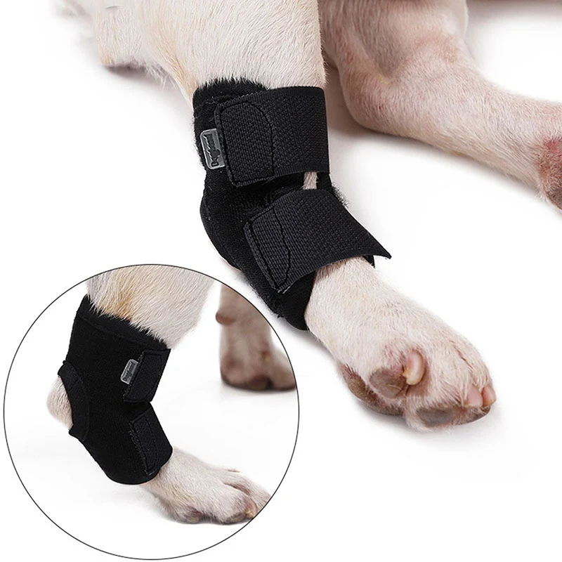 

Pet Recovery Sleeve Knee Pads Dog Support Brace for Leg Hock Joint Wrap Breathable Injury Recover Legs Dog Protector Support