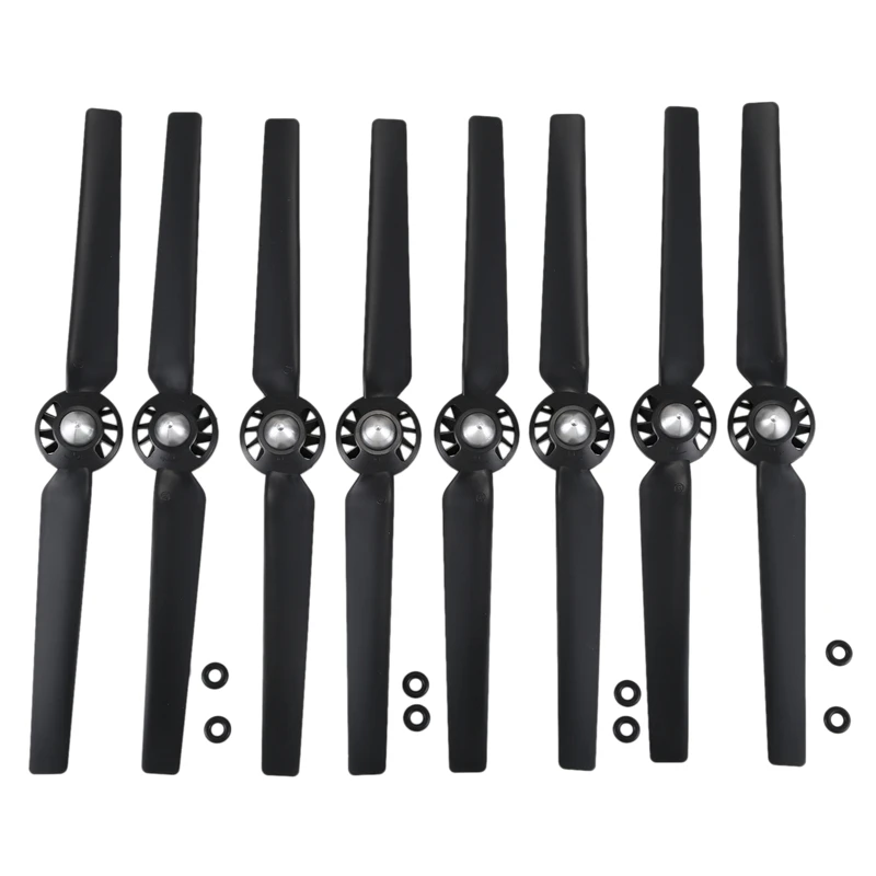

8Pcs Propeller for Yuneec Q500 Typhoon 4K Camera Drone Spare Parts Quick Release Self Locking Props Replacement Blade(Black)