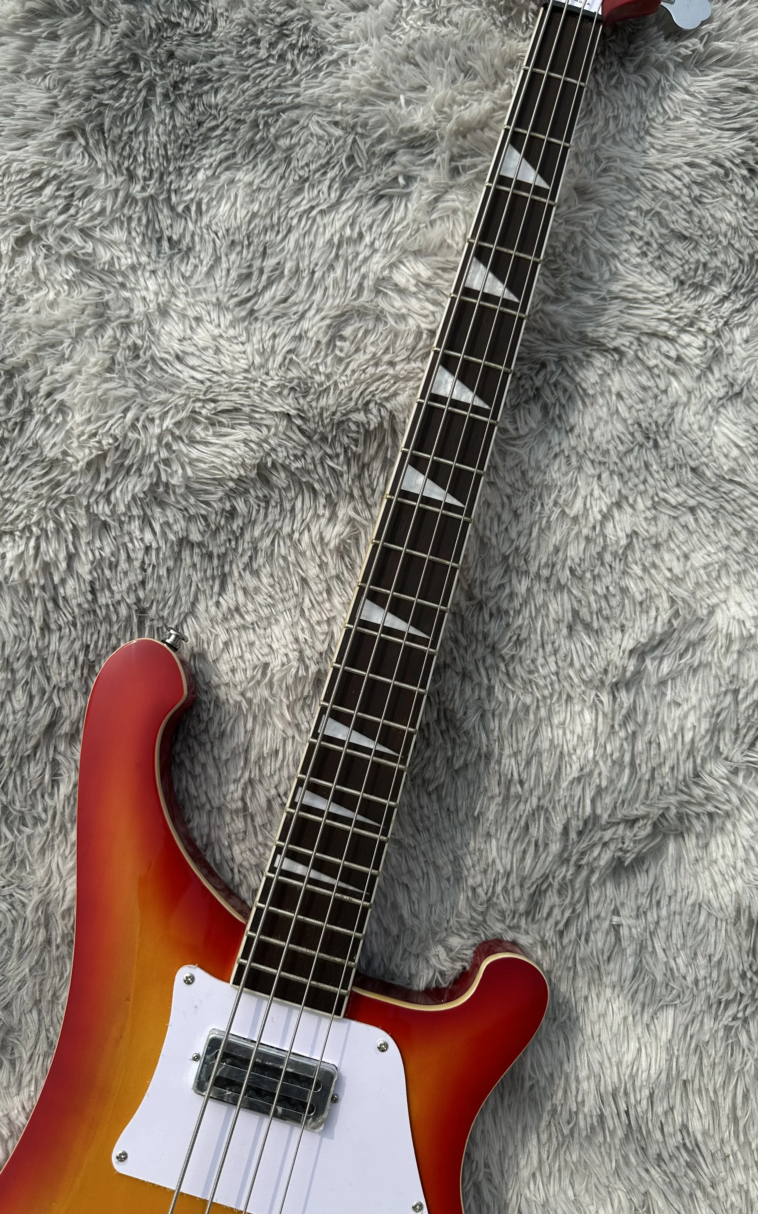 Ricken 4003 бас-гитара электрогитара восход солнца цвет подсолнуха хромированная