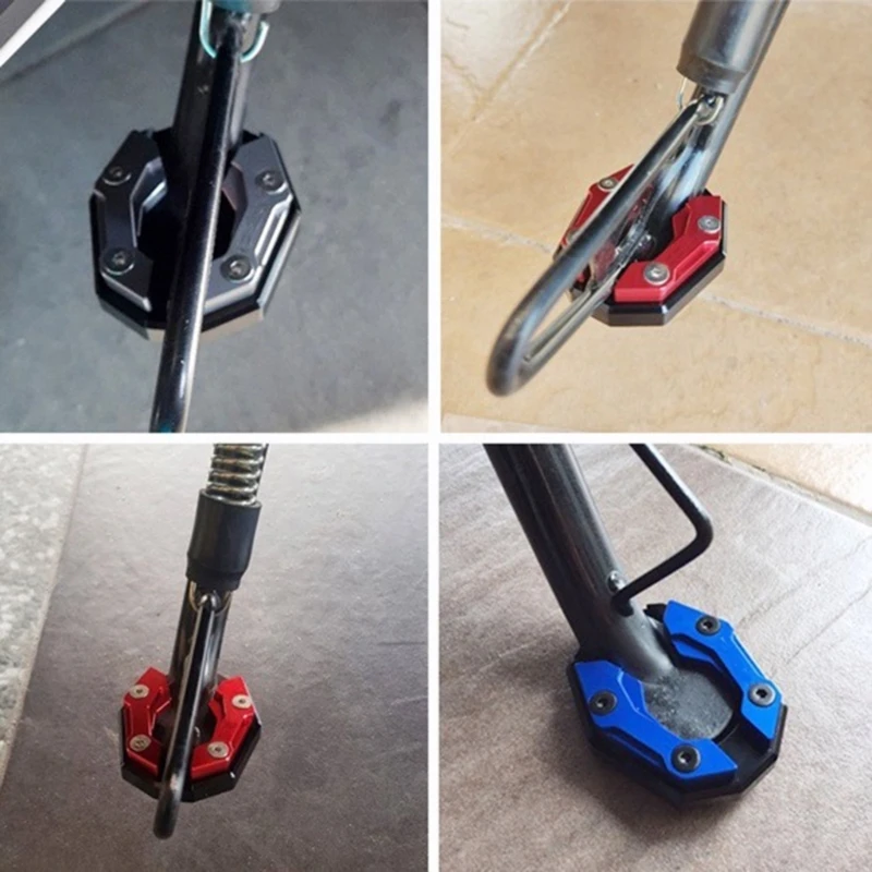 Боковая подставка для ног мотоцикла удлинитель аксессуары увеличенная основа