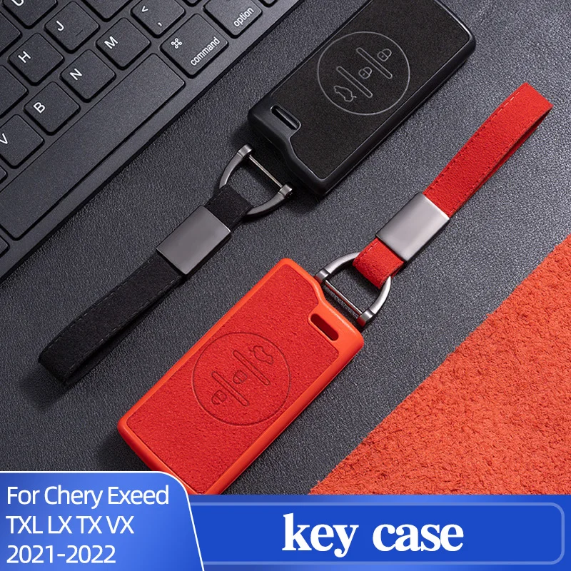 

Key Case For Chery Exeed TXL LX TX VX 2021-2022 Suede Strong Folding Resistance No Shedding Tools Protective Accessories