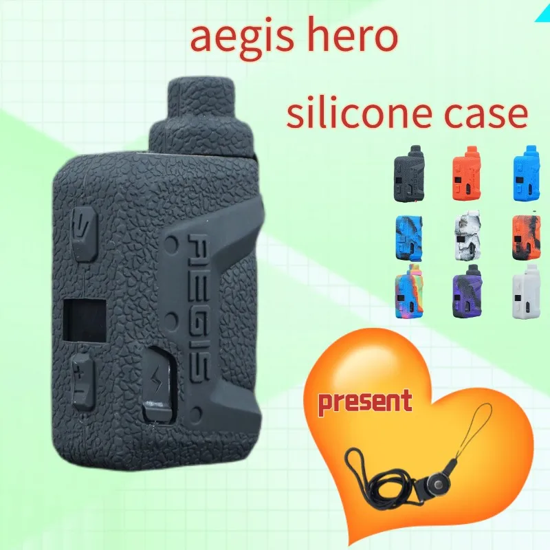 

New soft silicone protective case for aegis hero no e-cigarette only case rubber sleeve shield wrap skin 1pcs