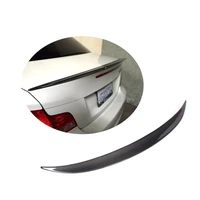 1 series real carbon m5 spoiler for bmw e82 trunk boots spoiler lip
