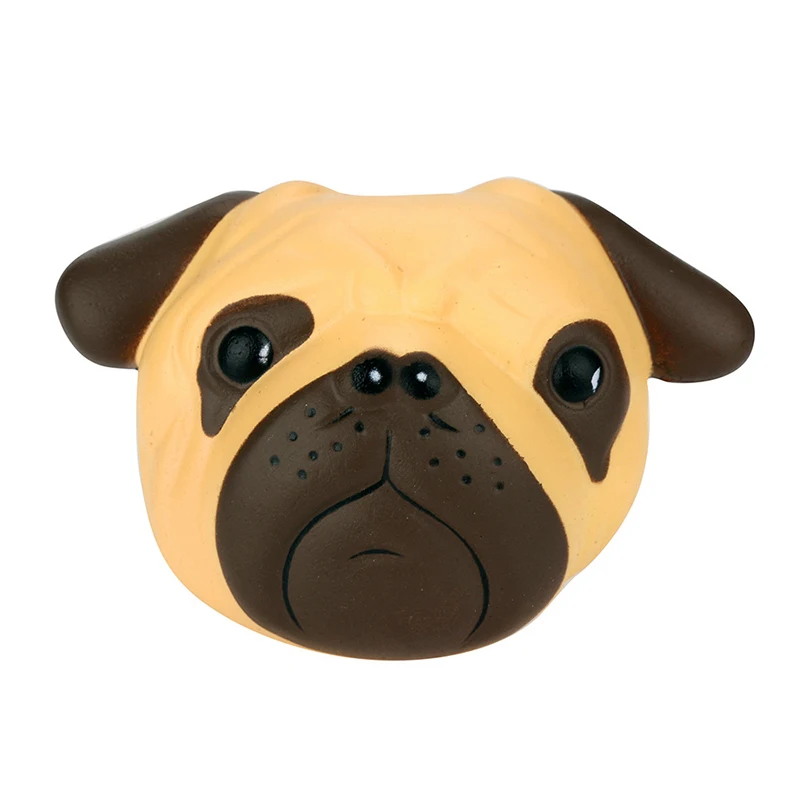 

Kawaii Dog Face Bread Squishy Slow Rising PU Toys Phone Strap Charm Pendant Squishes soft Scented Kid Toy Gift 11*8CM