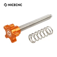 nicecnc motocross throttle air speed idle screw bolt adjuster for ktm 250 300 exc t xcw pi 2018 2022 150xcw tpi 20 22 aluminum