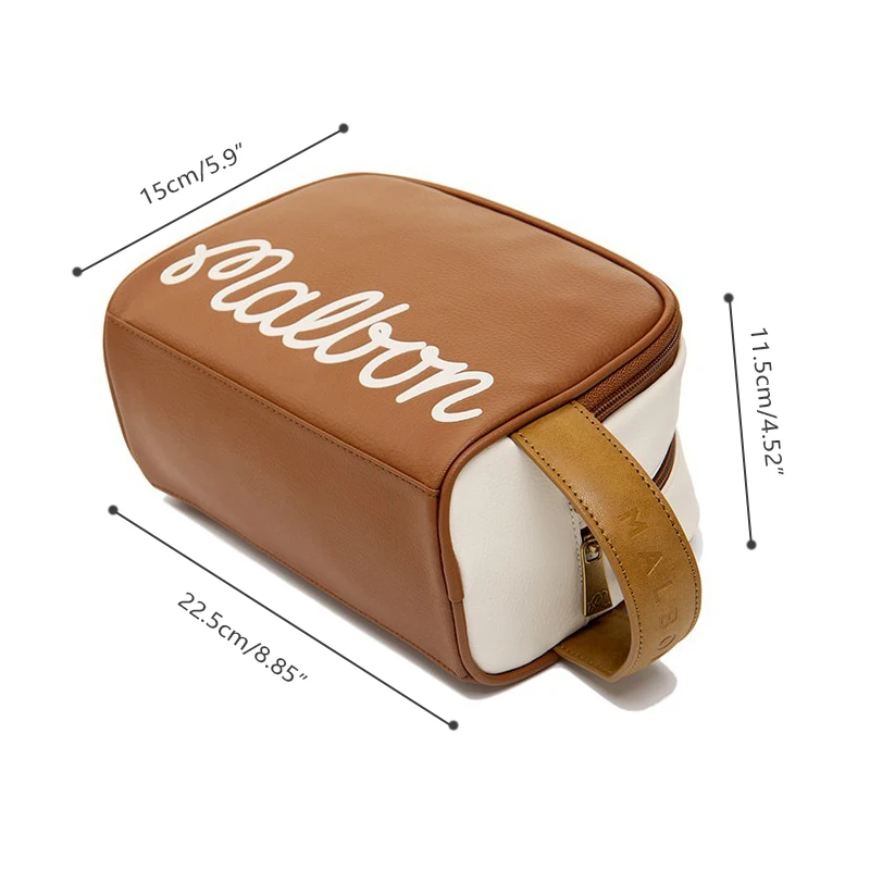 2023 Golf handbag new unisex clutch bag golf double-layer capacity double zipper equipment sundries storage bag small ball bag