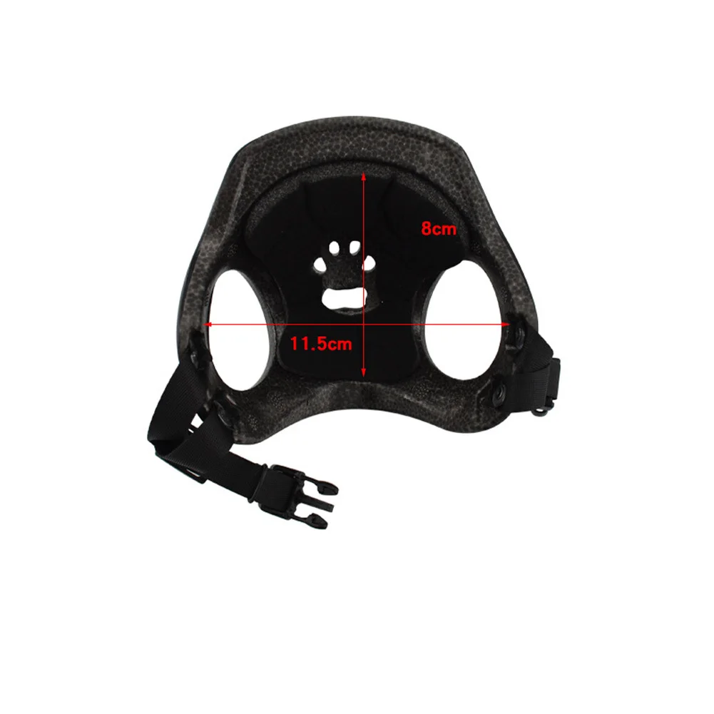 Шлем для собак с отверстиями ушей Удобная внутренняя подкладка маленьких