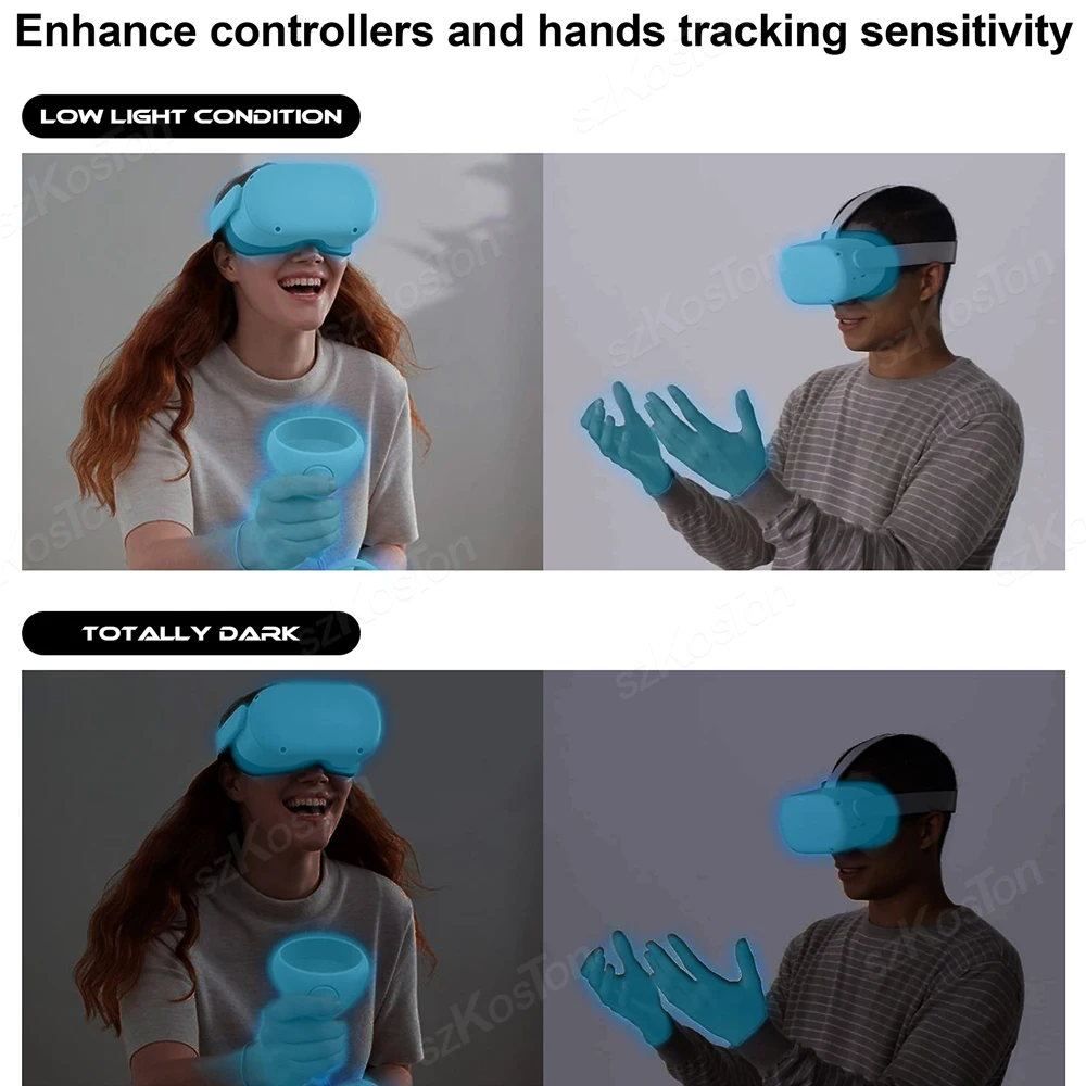 For Oculus Quest 2 Night Lamp LED IR Illuminator Infrared Flood Light  Illuminator Infrared Light Compatible for Oculus Quest 2