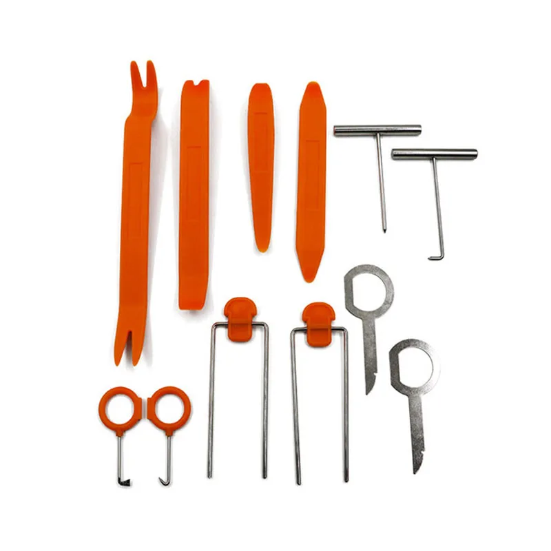 Набор инструментов для демонтажа салона автомобиля, комплект приспособлений для снятия зажима автомобильной двери