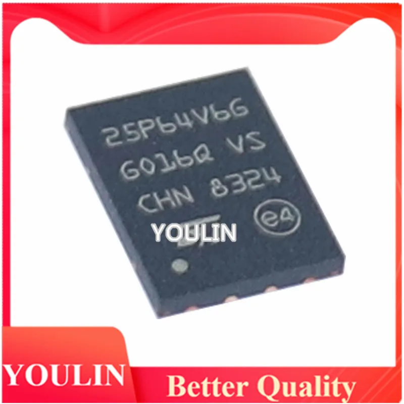 

2 шт., новый оригинальный телефон, кожа, экран 25P64V6G, патч, флэш-память 64 Мб