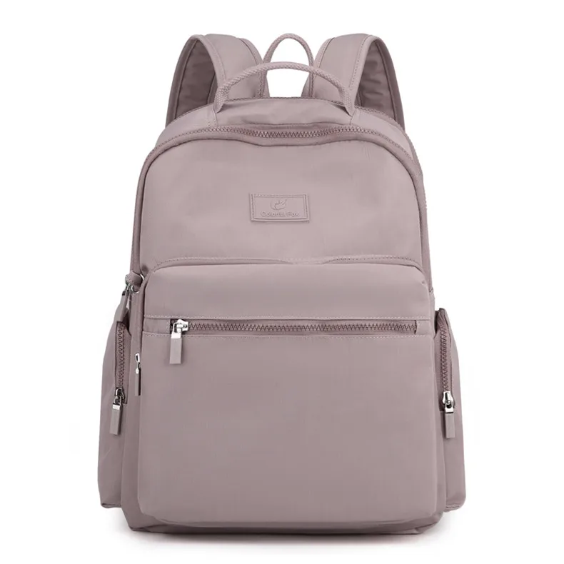 

High Quality Nylon Shoulder Bags Students School Bag Women Backpack Teenagers Laptop Daypacks Nylon Rucksack Girls Shoulder Bag