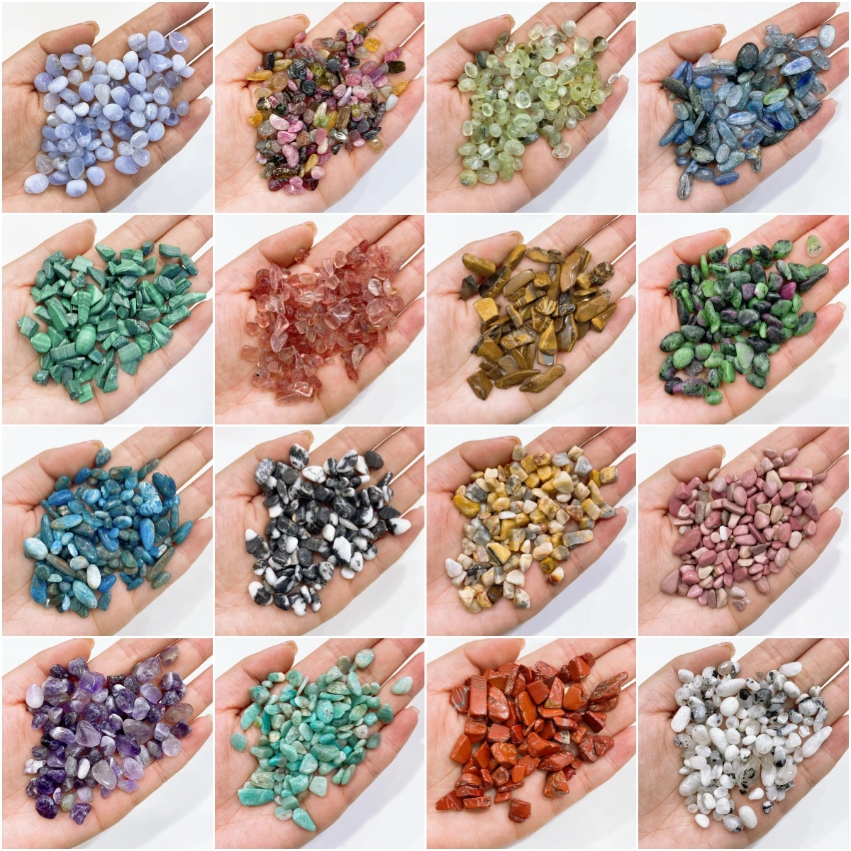 Натуральные камни Кристальные кварцевые чипсы восстанавливающие сырье камень