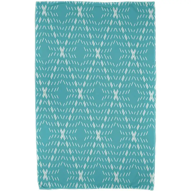 

x 60" Dots and Dashes Geomteric Print Beach Towels