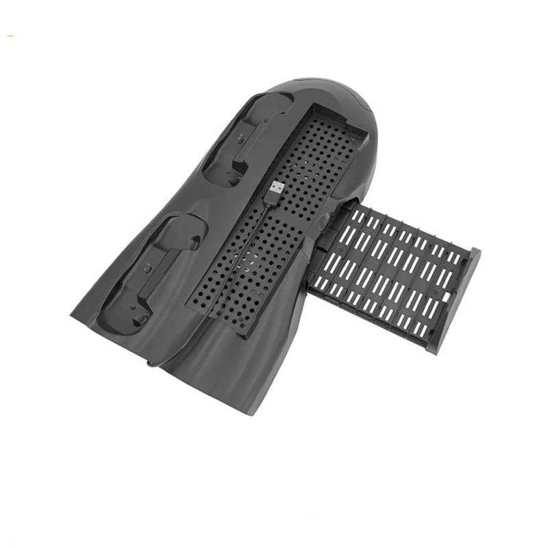 

Охлаждающий вентилятор с двойным контроллером, зарядная док-станция, подставка для игровых консолей Xboxone X, аксессуары