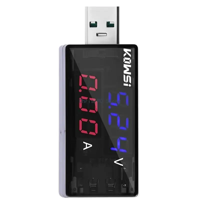 

H8WA KWS-11VA USB Charger Tester 4-30V 6.5A Voltage Current Meter Voltmeter Ammeter