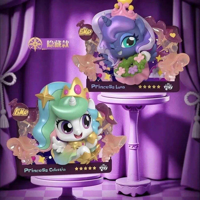 Фото Оригинальная фигурка-открытка Kayou My Little Pony Pop-Up Card Vol.2 Gala Ball Blind Box, Пинки Пай, аниме-фигурка, загадочная коробка, модель-украшение №3