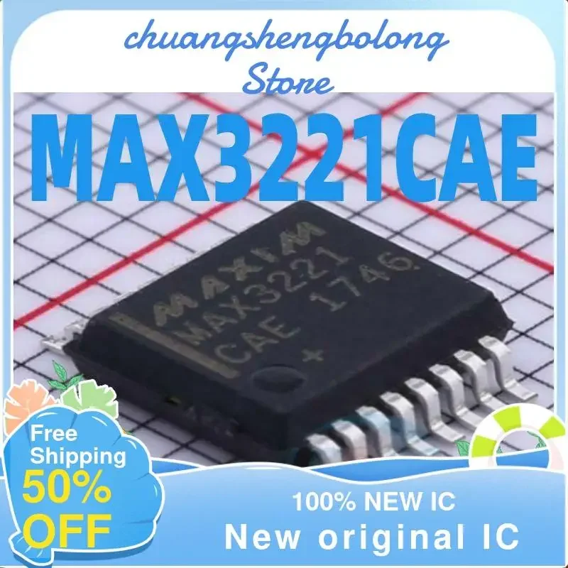 Микросхема MAX3221 MAX3221CAE MAX3221EAE SSOP16
