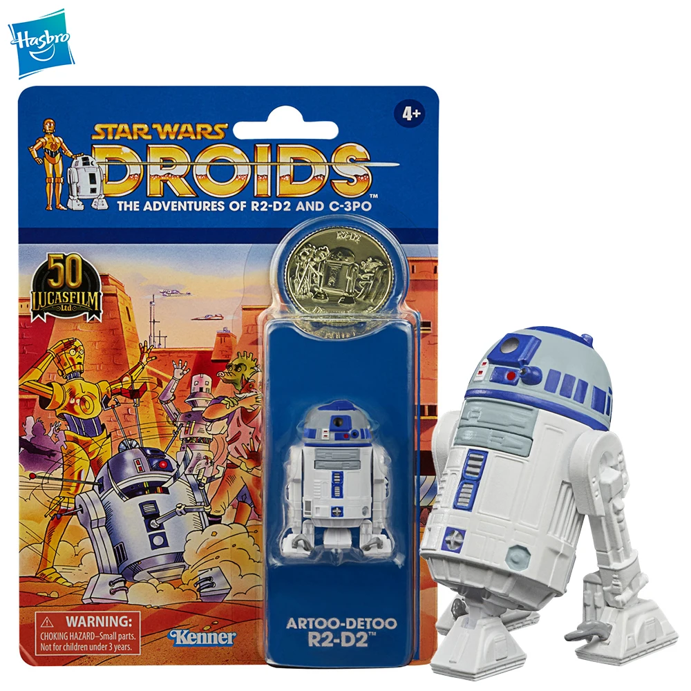 

Original Hasbro Star Wars The Vintage Collection ARTOO-DETOO R2-D2 3.75-Inch-Scale Action Figures Collectible Model Toys