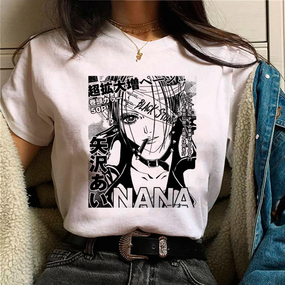 

nana anime top women comic top female streetwear clothes