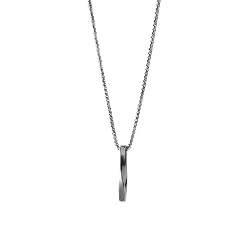

Модное винтовое длинное ожерелье-цепочка, длинное ожерелье на спирали, мужское, в стиле хип-хоп, женское, простое индивидуальное ожерелье-цепочка с кулоном в стиле панк для мужчин