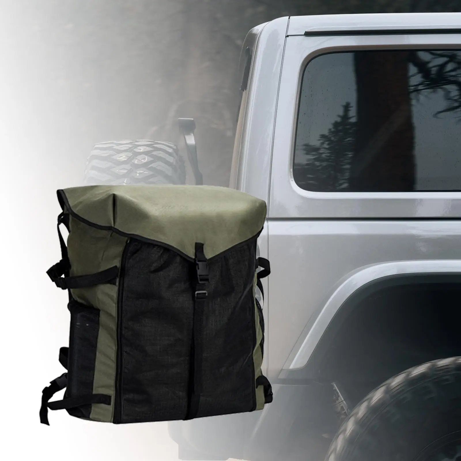 

600D Oxford Truck Organizer Large Capacity Camping Gear for Trucks Durable Spare