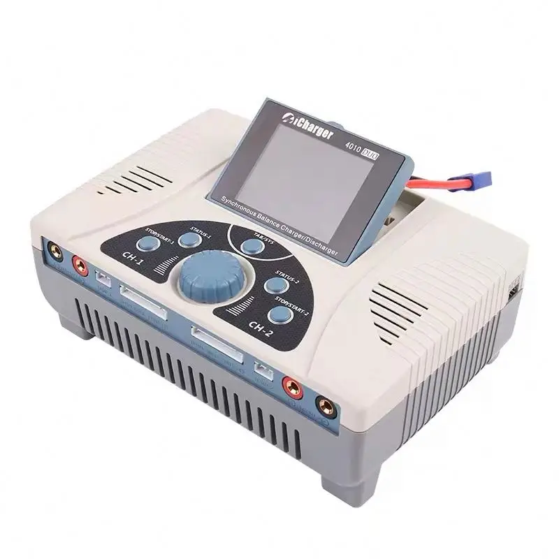 

2023 iCharger 4010DUO 10S x 2, 40A 2000W Dual Ports Balance Charger/ Discharger