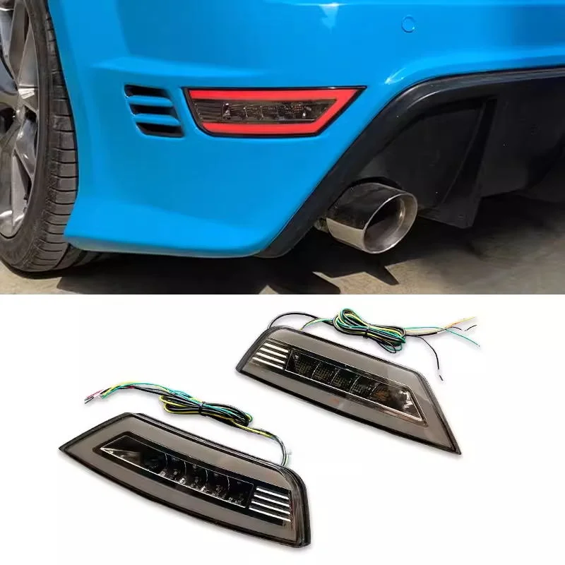 Для хэтчбека Ford Focus 2009-2014 Модифицированная лампа заднего бампера рабочая вода