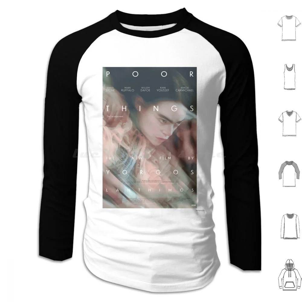 Плакат с изображением плохих вещей хлопковая толстовка капюшоном и длинным