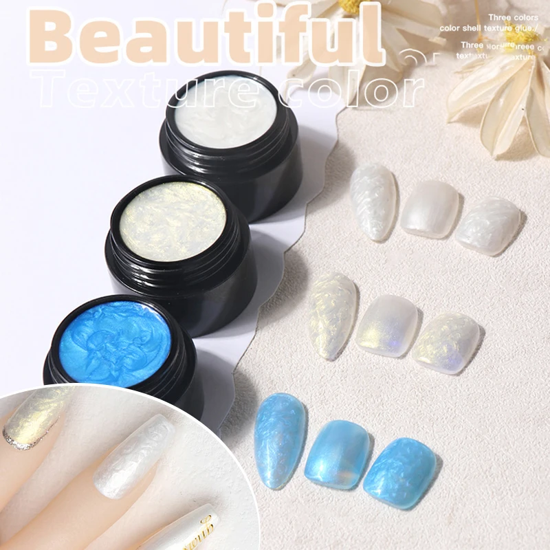 

Fashion UV Gel Nail Polish DIY Pearlescent Nail Art Polish Professional Manicure Supplies for Women Girls SEC88