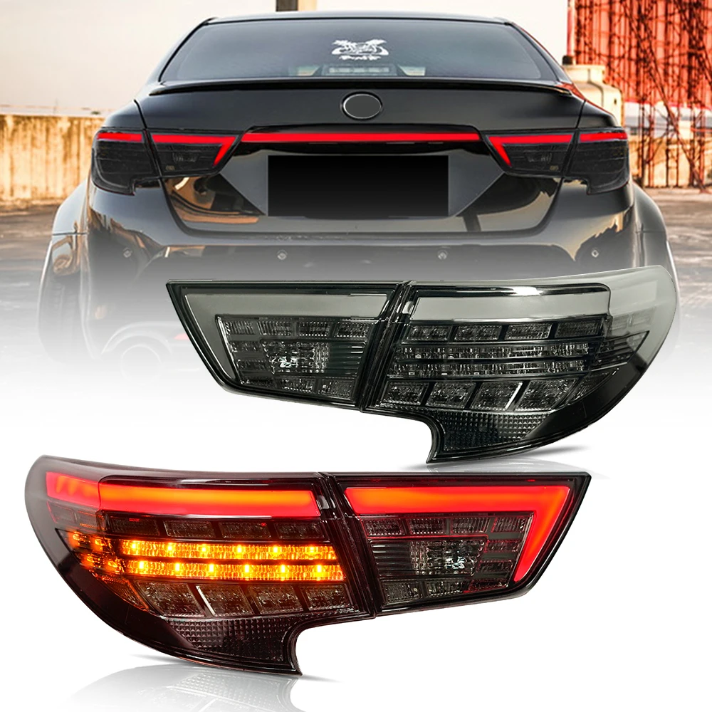 

Tail Light for Toyota Reiz 2013 - 2015 Rear Lights Led Taillights Assembly Dynamic Sequential Turn Signal DRL Brake Reverse Lamp