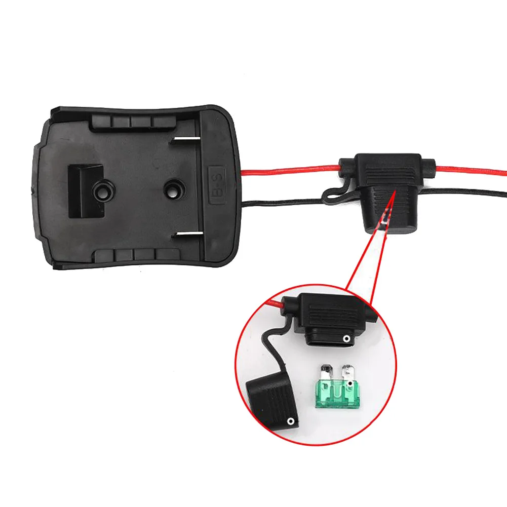 

Battery Adapter Adapter DIY Li-Ion 1 PC 1* 18V 50g 95x74x33mm Battery Black/Yellow Light Equipment Nice Portable