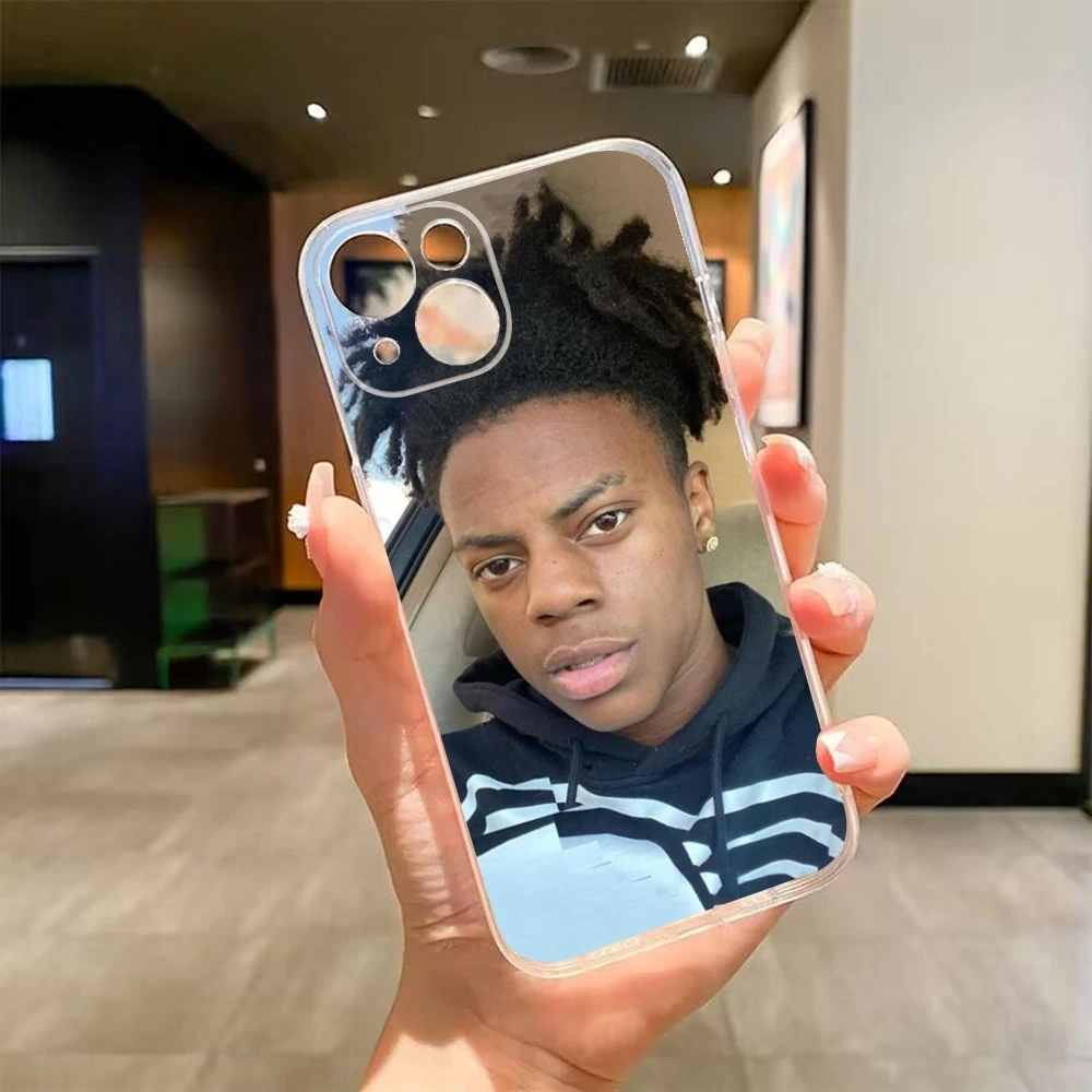 I-IShowSpeed Забавный чехол для телефона Youtuber 15 Pro Max Iphone 14 Plus 11 12 16 13 7 8 X XR XS SE Прозрачный