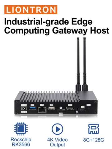 LPDDR4 Rockchip RK3566 SBC компьютер 1000M Ethernet двойной WiFi + BT Запуск Android Ubuntu встроенный компьютер AI Edge