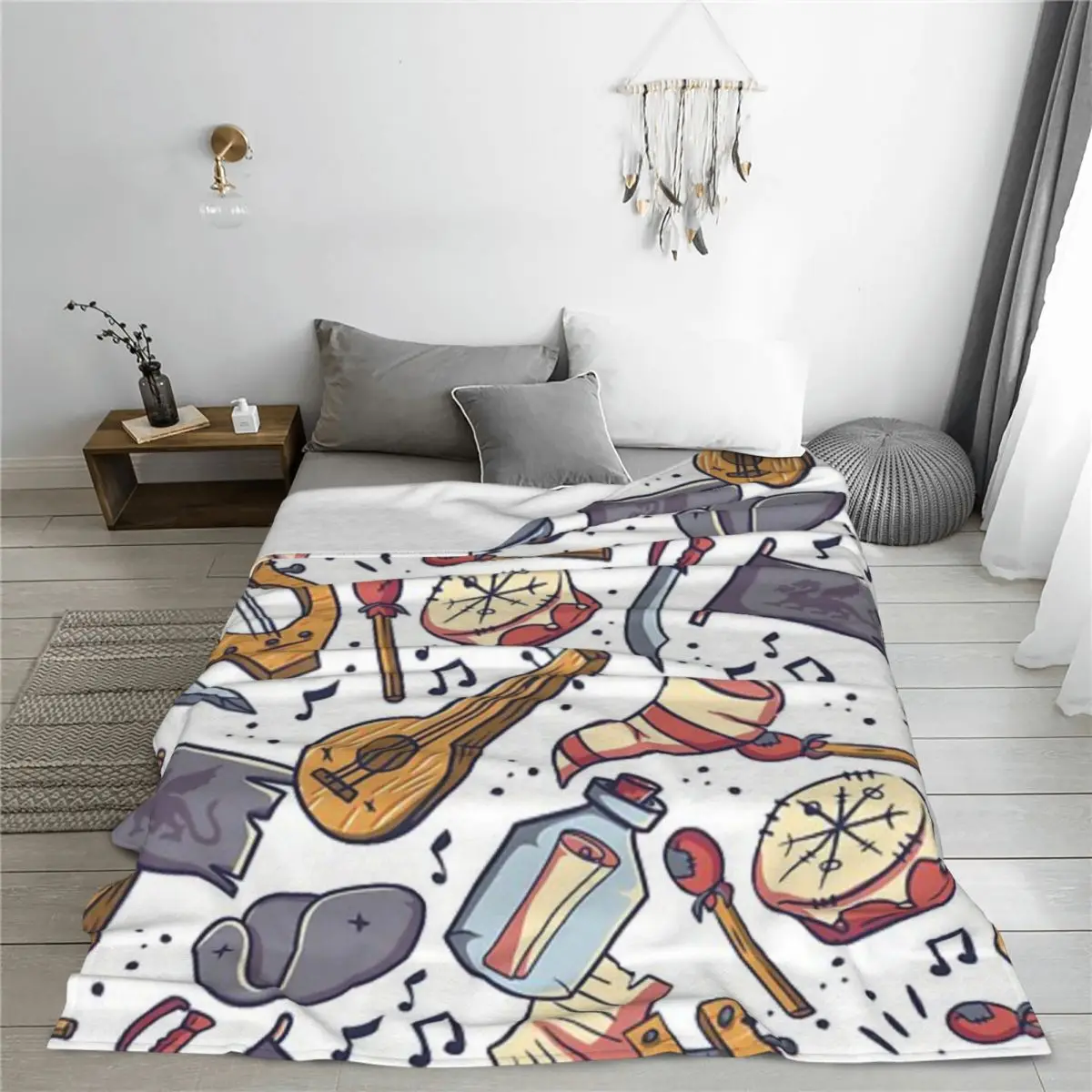 Одеяло с рисунком D&ampD Bard диван спальня кровать домашний офис одеяло для сна
