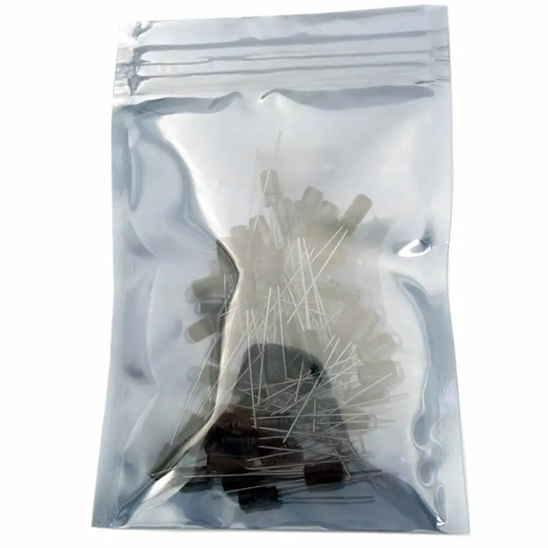 100 шт. алюминиевый электролитический конденсатор 1 мкф 50 в 4*7