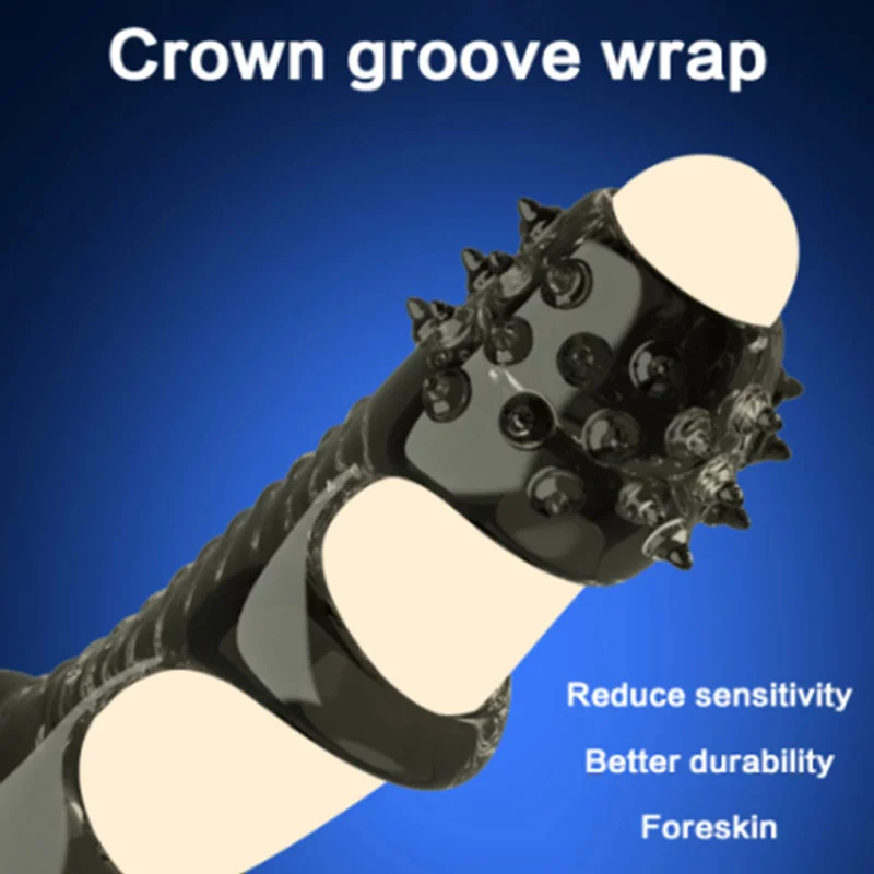 Удлинитель для пениса многоразовые презервативы кольцо увеличения головки