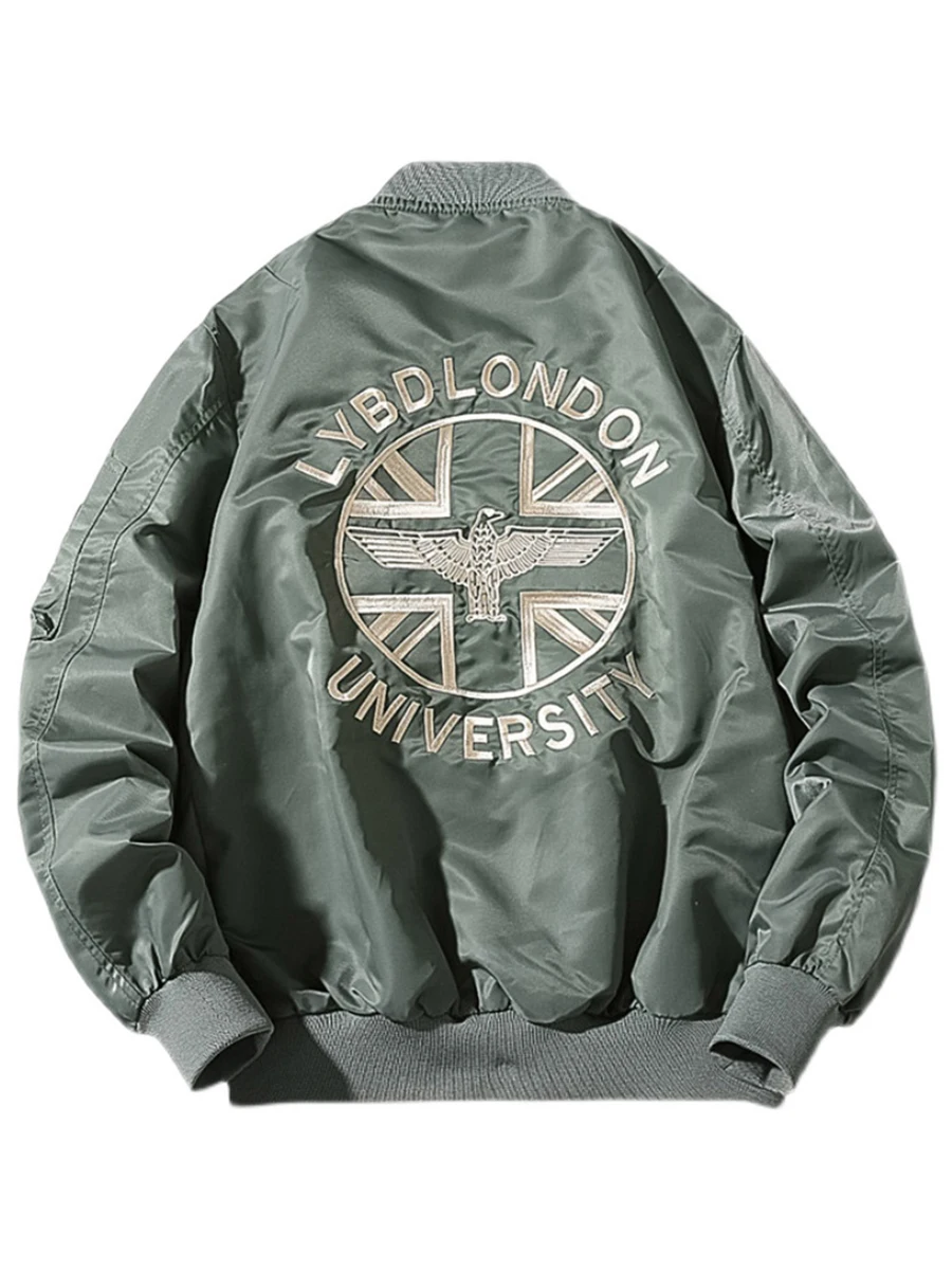 Модная брендовая куртка MA мужская весенне-осенне-зимняя повседневная свободная