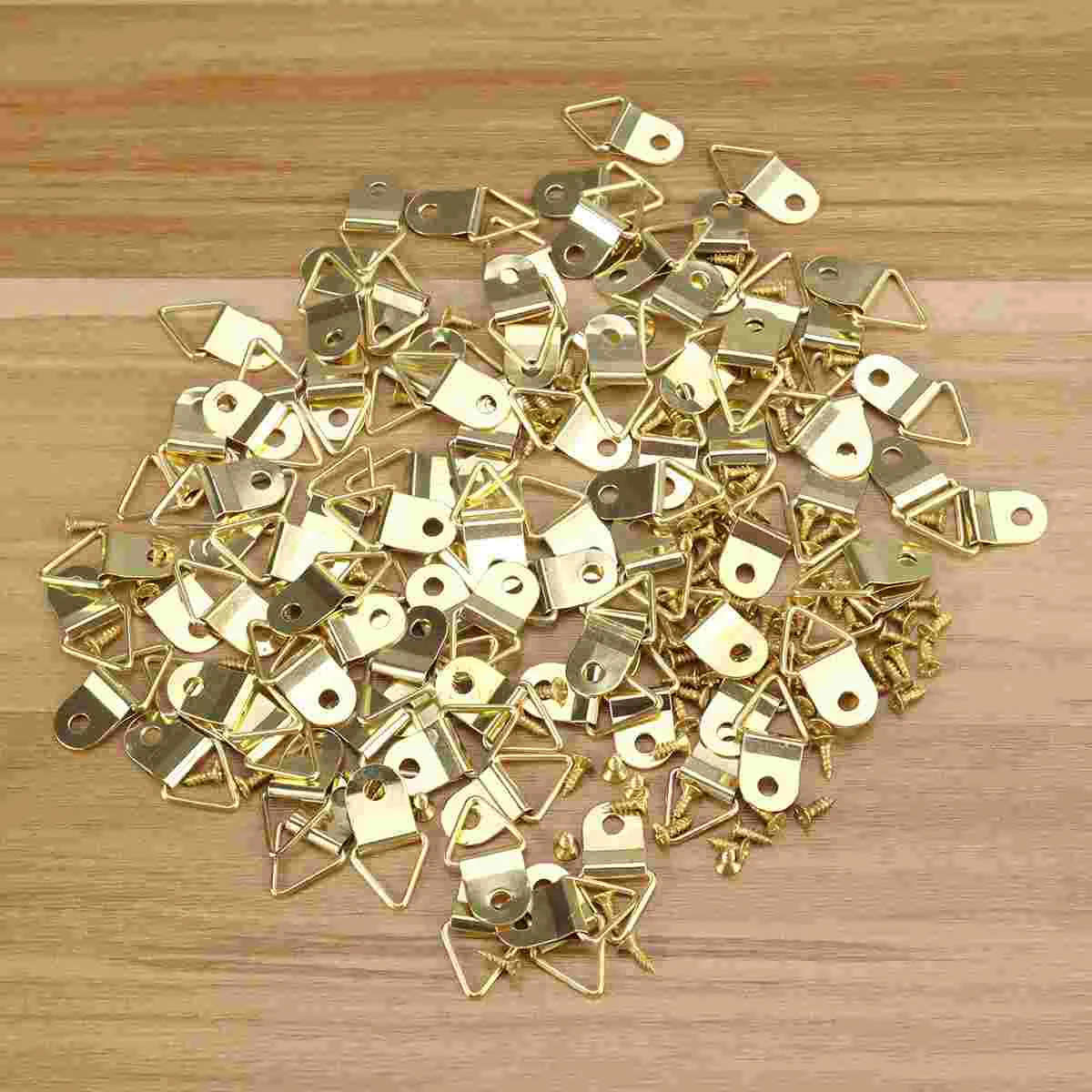

Picture Triangle Frame Hanger Hooks Hanging Hangers Ring Photo Screws Hook Nails D Wall Nail Hole Single Kit Trace Invisible