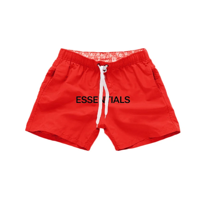 

New Essentials Swim Trunks Men's Summer Breeche Casual Bermuda Black Board Shorts Men's Classic Beach Shorts Beach Board Shorts