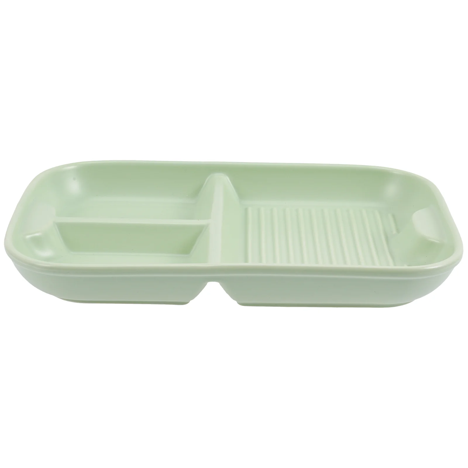 

Plate Divided Snack Plates Loss Dish Dinner Portion Control Tray Fruit Dessert Breakfast Ceramics Weight Trays Serving Cupcake