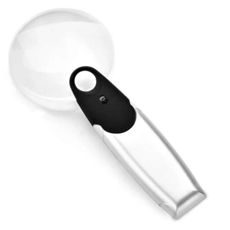 

Hangheld Desk Type Magnifier 20X/30X Magnifying Glass Lens With LED Light For Reading Low Vision Seniors
