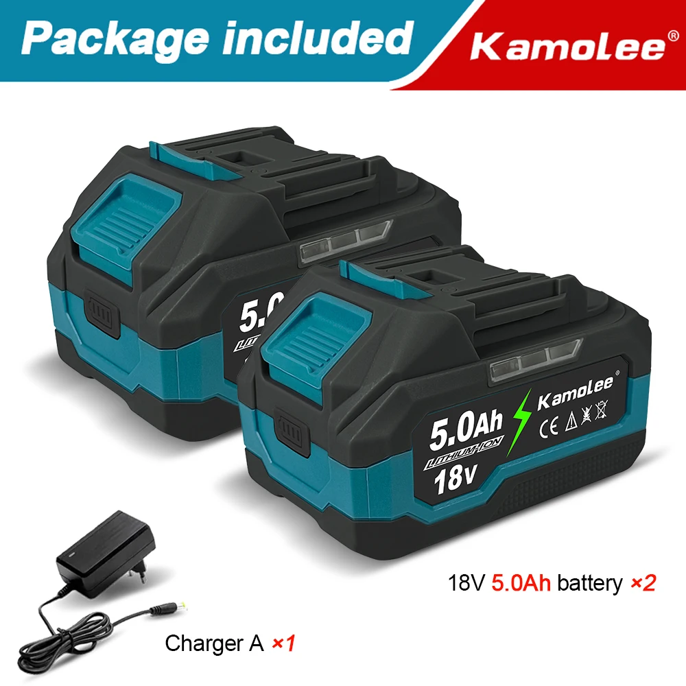 

Kamolee Аккумулятор 18V-21V 6000mAh для инструмента