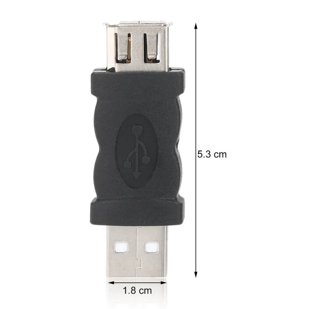 2pcs Data Transmission 6 Pin USB To 1394 Extension Adapter Accessories Conversion Plug Computer Firewire IEEE Universal ABS images - 6
